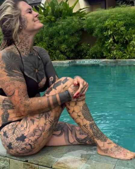 ג'סיקה ג'ליטו דוגמנית מקועקעת